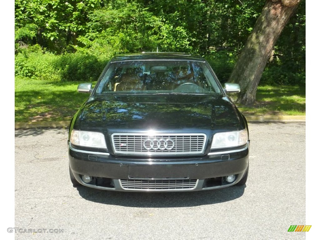Brilliant Black 2003 Audi S8 4.2 quattro Sedan Exterior Photo #82285892
