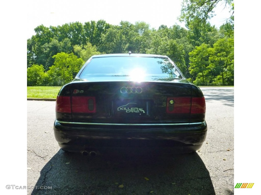 2003 S8 4.2 quattro Sedan - Brilliant Black / Caramel photo #5