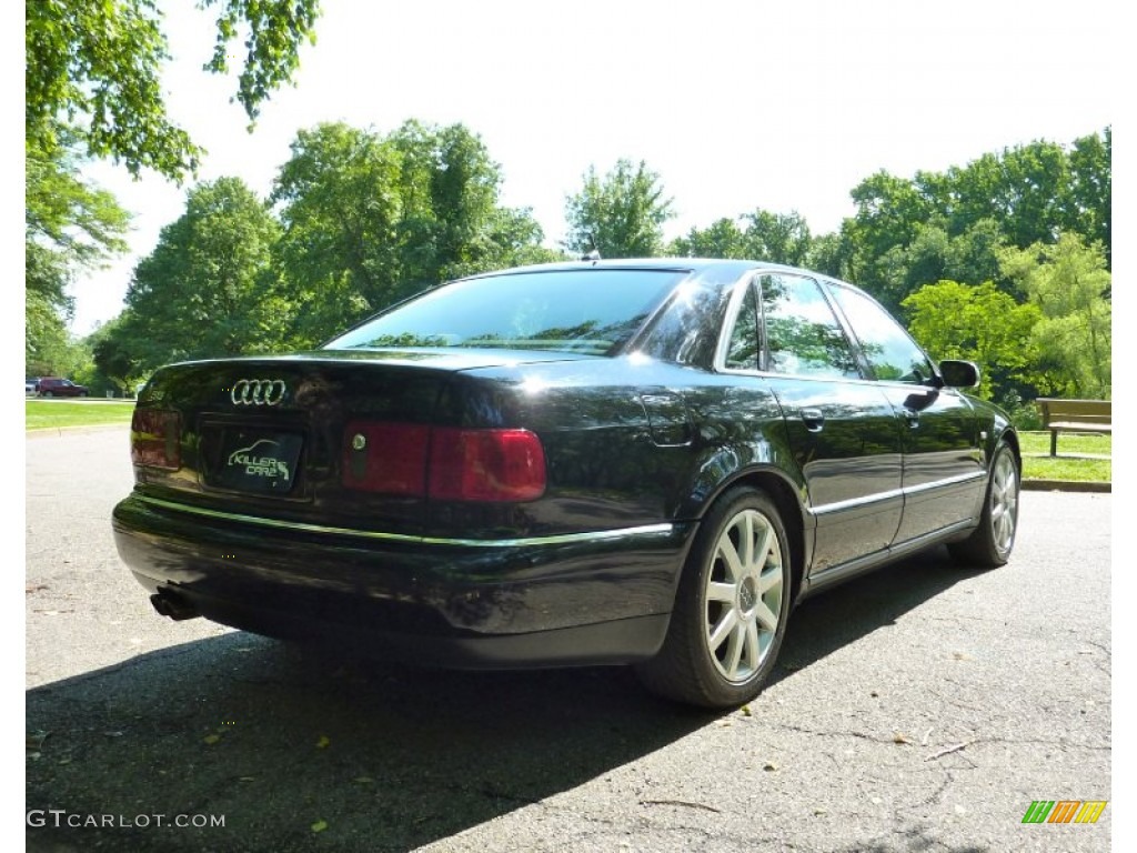 2003 S8 4.2 quattro Sedan - Brilliant Black / Caramel photo #6