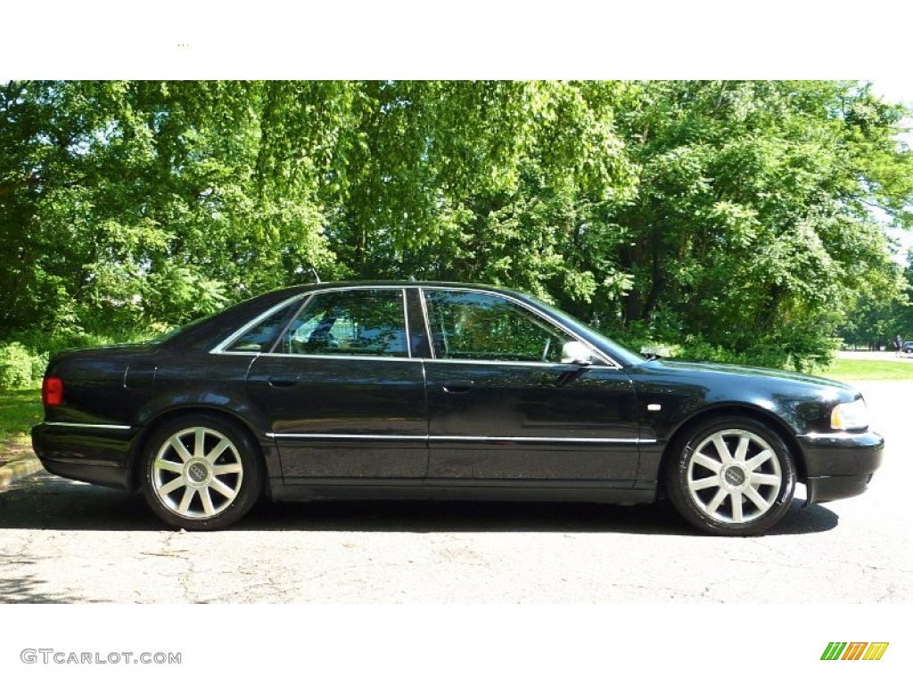 2003 S8 4.2 quattro Sedan - Brilliant Black / Caramel photo #7