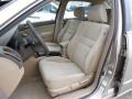 2003 Honda Accord Ivory Interior Front Seat Photo