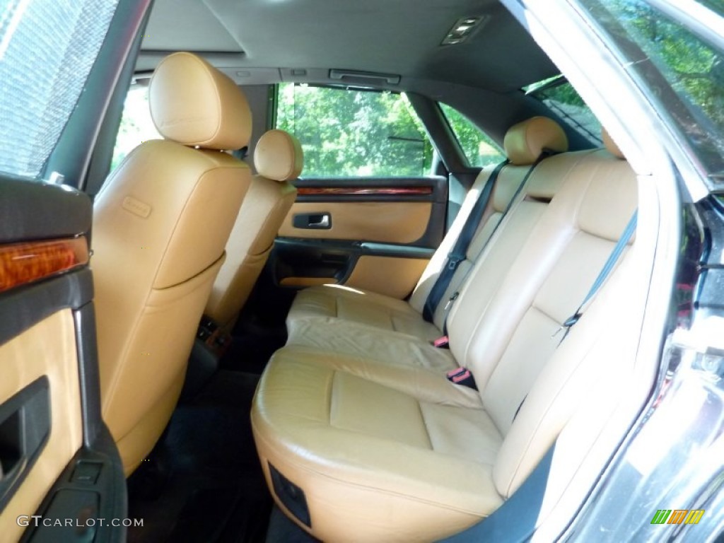 2003 Audi S8 4.2 quattro Sedan Rear Seat Photo #82286356