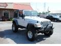 2005 Bright Silver Metallic Jeep Wrangler Rubicon 4x4  photo #6