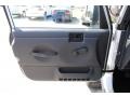 Dark Slate Gray 2005 Jeep Wrangler Rubicon 4x4 Door Panel