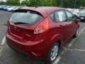 2013 Ruby Red Ford Fiesta SE Hatchback  photo #2