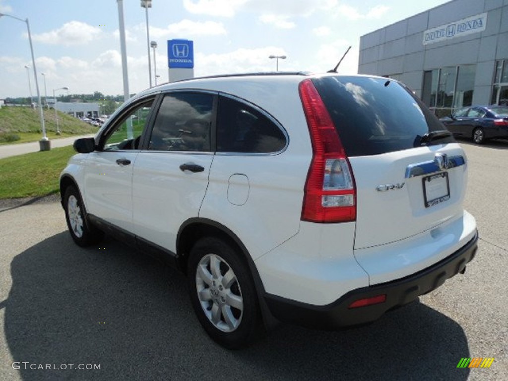 2008 CR-V EX 4WD - Taffeta White / Gray photo #16