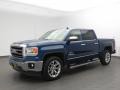 2014 Cobalt Blue Metallic GMC Sierra 1500 SLT Crew Cab  photo #1