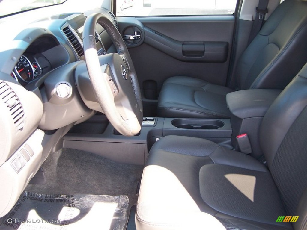 Graphite/Steel Interior 2009 Nissan Xterra SE Photo #82287473