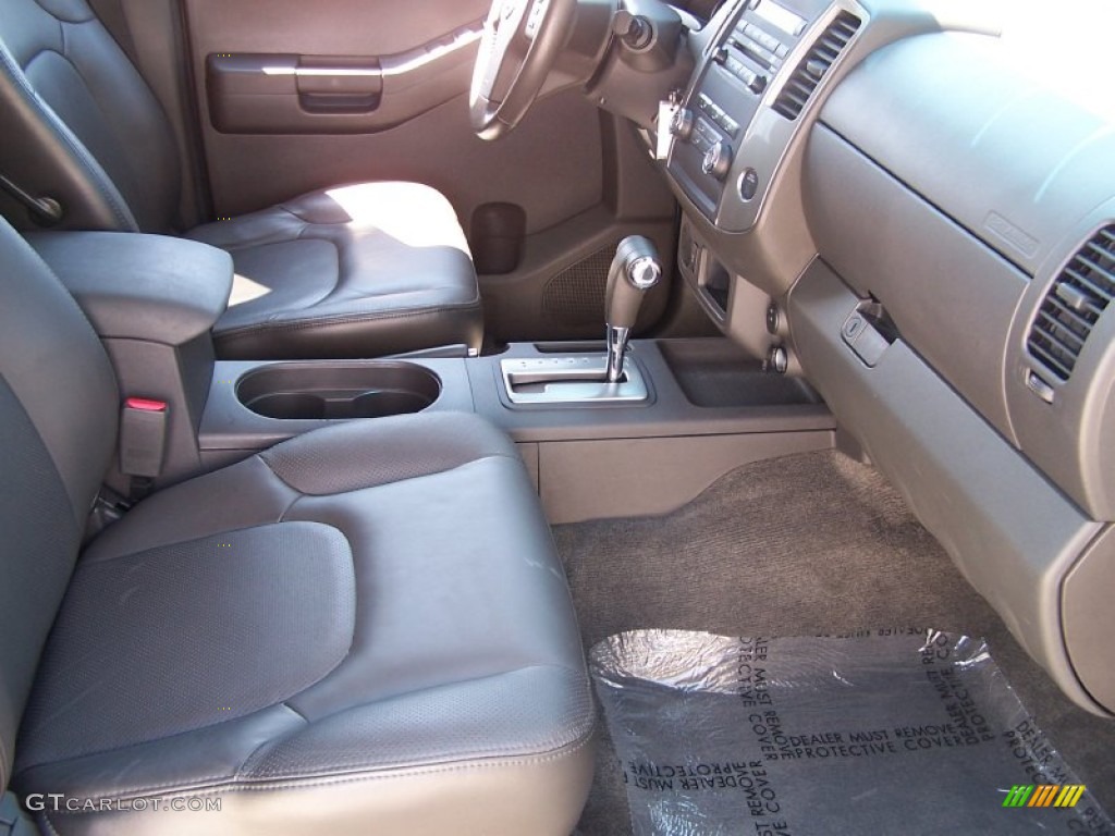 Graphite/Steel Interior 2009 Nissan Xterra SE Photo #82287521