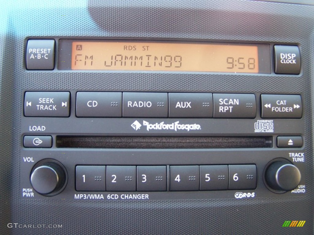 2009 Nissan Xterra SE Audio System Photos