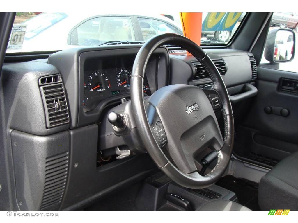 2006 Wrangler Rubicon 4x4 - Bright Silver Metallic / Dark Slate Gray photo #10