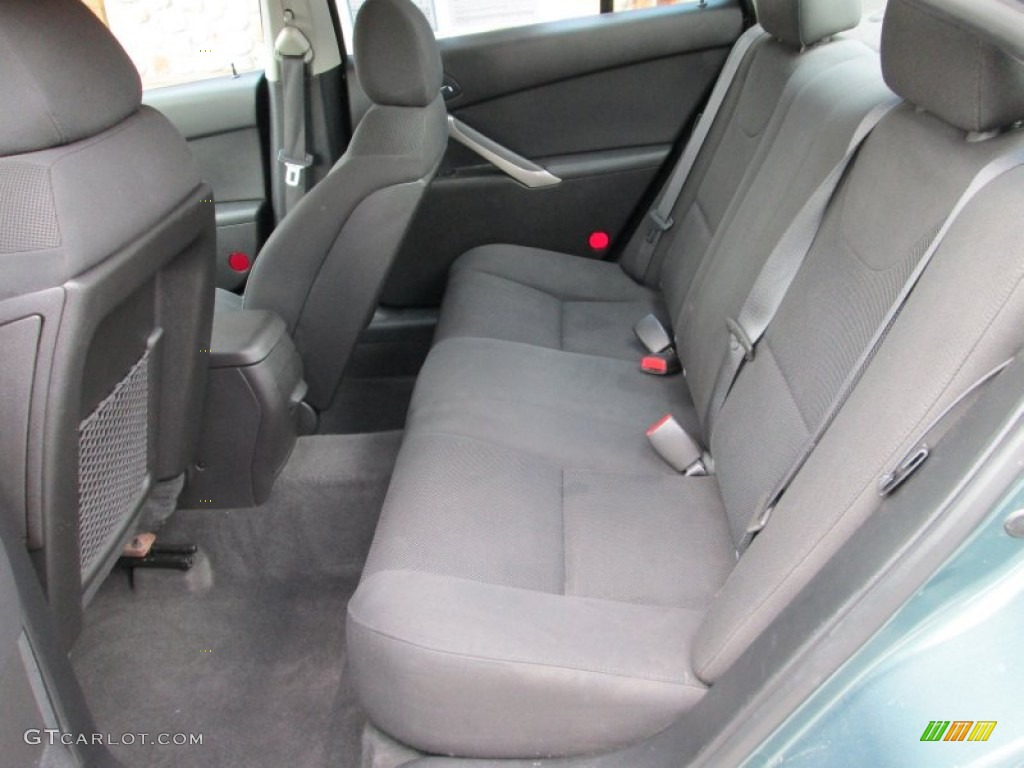 2009 Pontiac G6 GT Sedan Rear Seat Photo #82288619