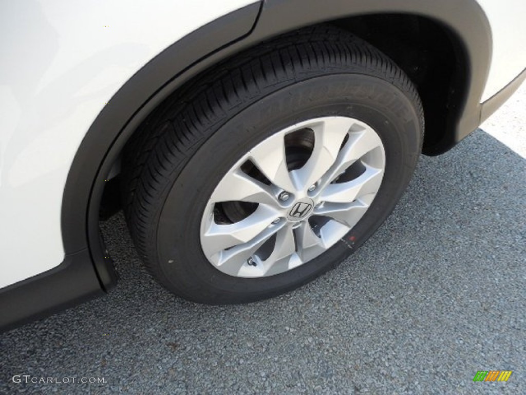 2013 CR-V EX-L AWD - White Diamond Pearl / Black photo #16