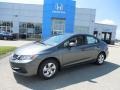 Polished Metal Metallic - Civic LX Sedan Photo No. 1