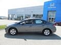 Polished Metal Metallic - Civic LX Sedan Photo No. 2
