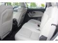 2010 Acura MDX Taupe Gray Interior Rear Seat Photo