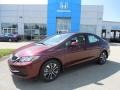 Crimson Red Pearl - Civic EX Sedan Photo No. 1