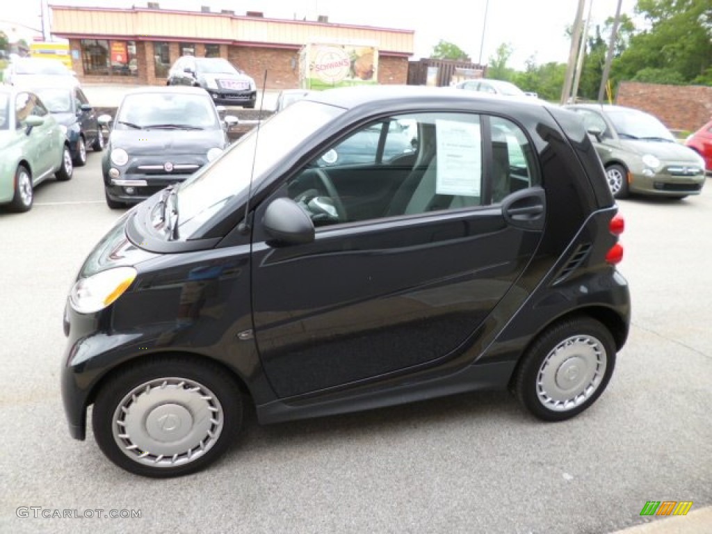 Deep Black 2013 Smart fortwo pure coupe Exterior Photo #82290221