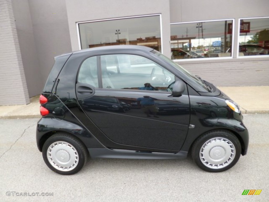 Deep Black 2013 Smart fortwo pure coupe Exterior Photo #82290304