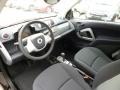 Plain Black 2013 Smart fortwo pure coupe Interior Color