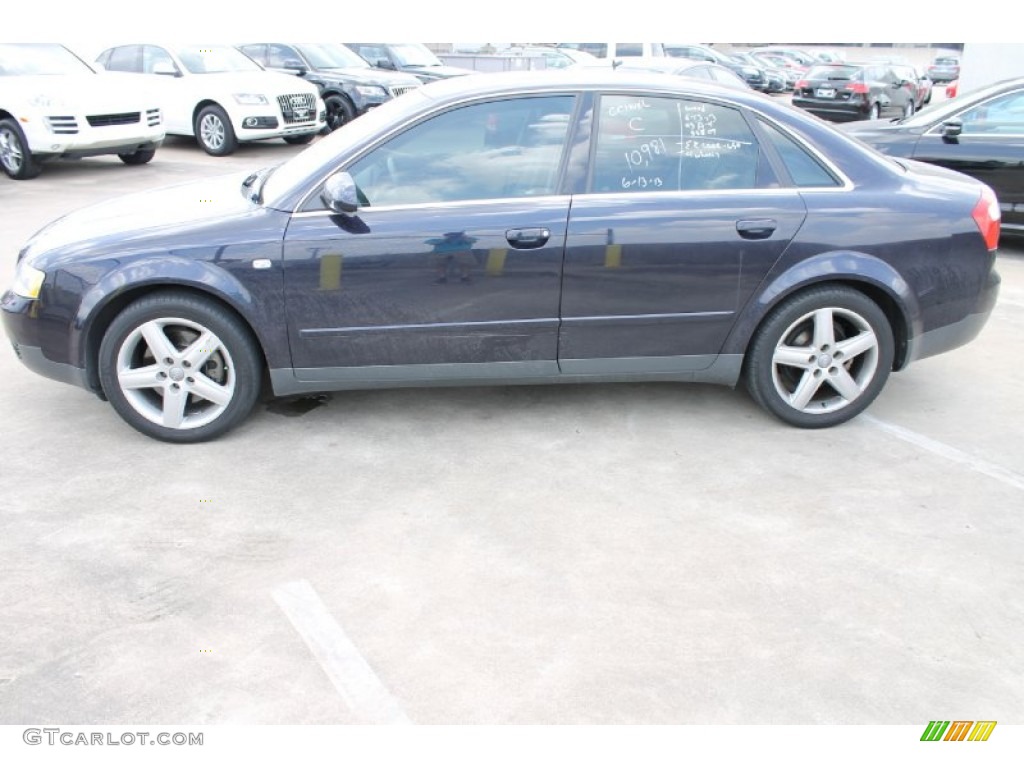 2003 A4 3.0 quattro Sedan - Ming Blue Pearl Effect / Platinum photo #4