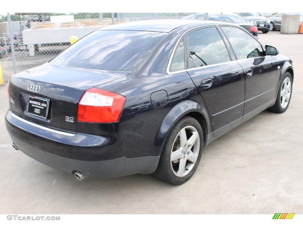 2003 A4 3.0 quattro Sedan - Ming Blue Pearl Effect / Platinum photo #7