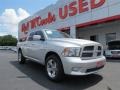 2010 Bright Silver Metallic Dodge Ram 1500 SLT Crew Cab  photo #2