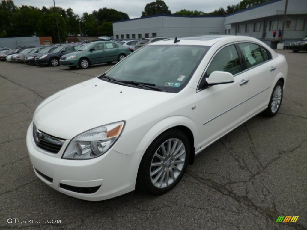 Cream White 2008 Saturn Aura XR Exterior Photo #82291006