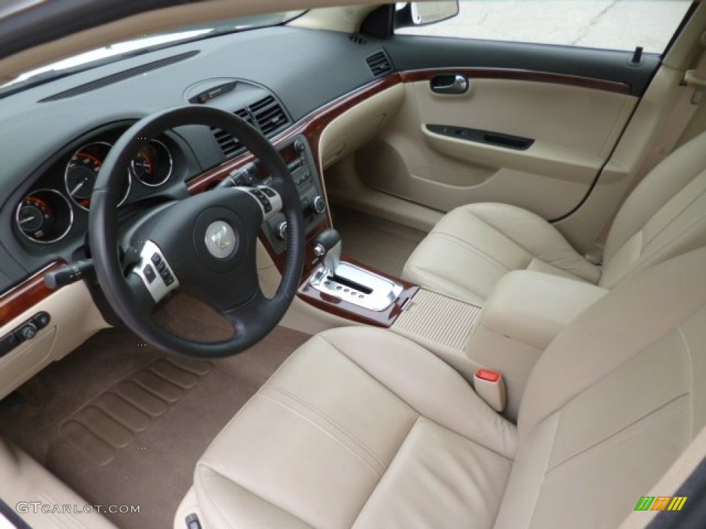 Tan Interior 2008 Saturn Aura XR Photo #82291309
