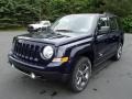 2014 True Blue Pearl Jeep Patriot Freedom Edition 4x4  photo #2