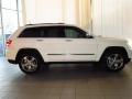 2011 Stone White Jeep Grand Cherokee Overland 4x4  photo #2