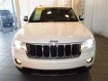2011 Stone White Jeep Grand Cherokee Overland 4x4  photo #4