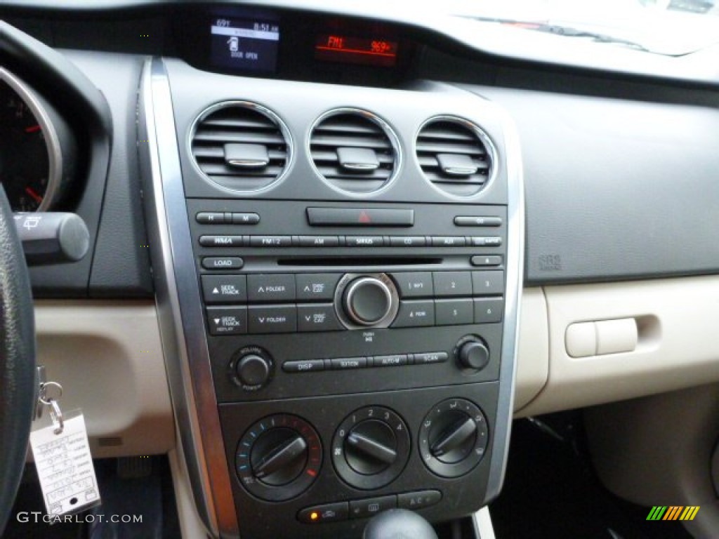 2010 CX-7 i SV - Black Cherry Mica / Sand photo #19