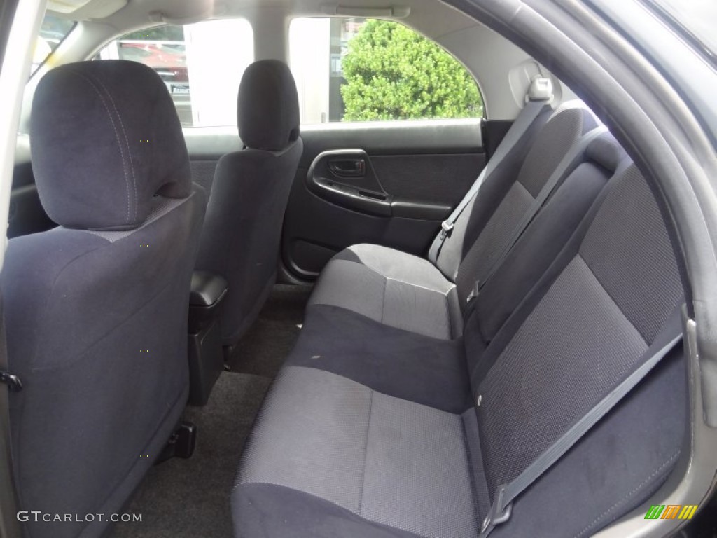 2002 Subaru Impreza 2.5 RS Sedan Rear Seat Photo #82293338