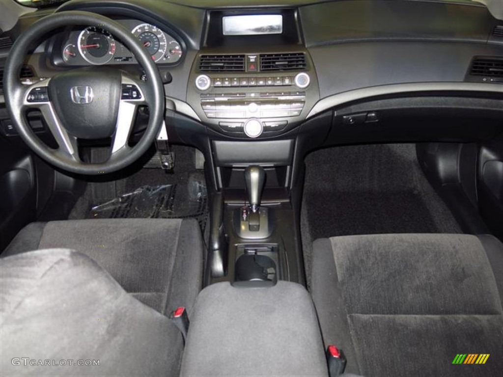 2009 Honda Accord LX-P Sedan Black Dashboard Photo #82293680