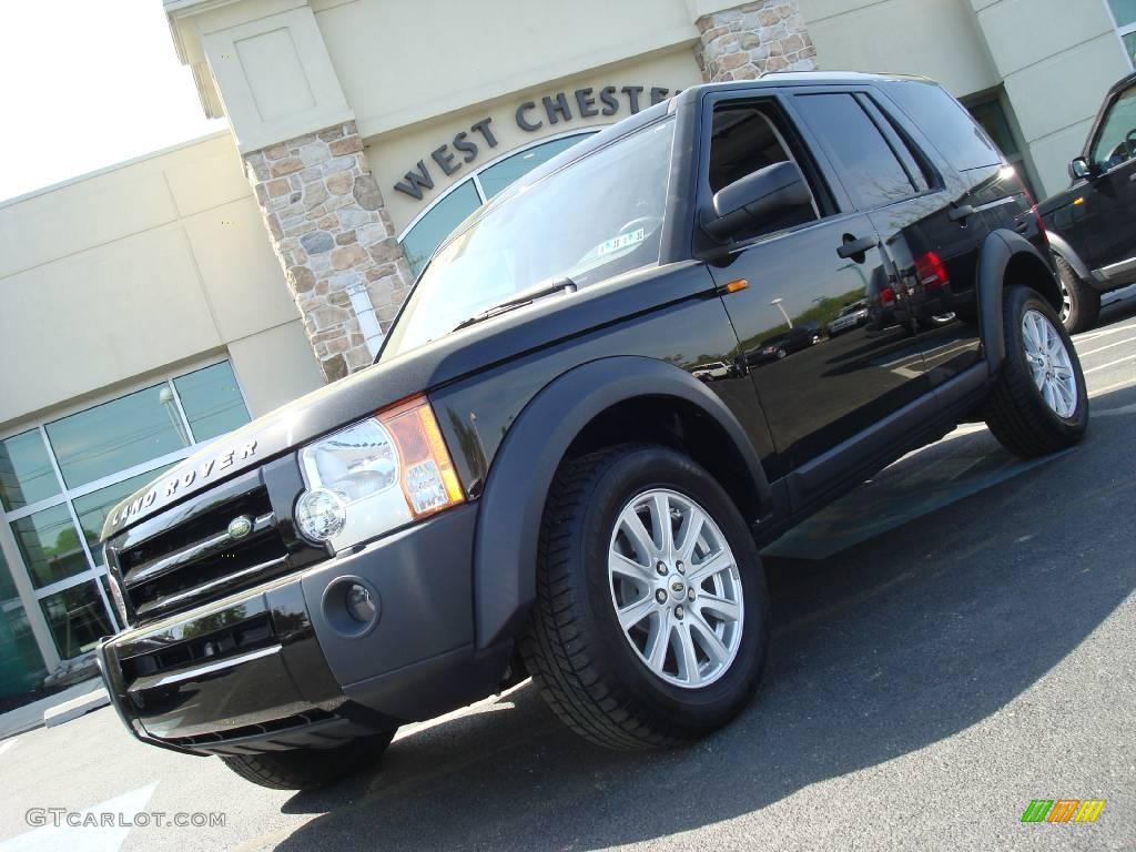 2008 LR3 V8 SE - Java Black Pearlescent / Ebony Black photo #2