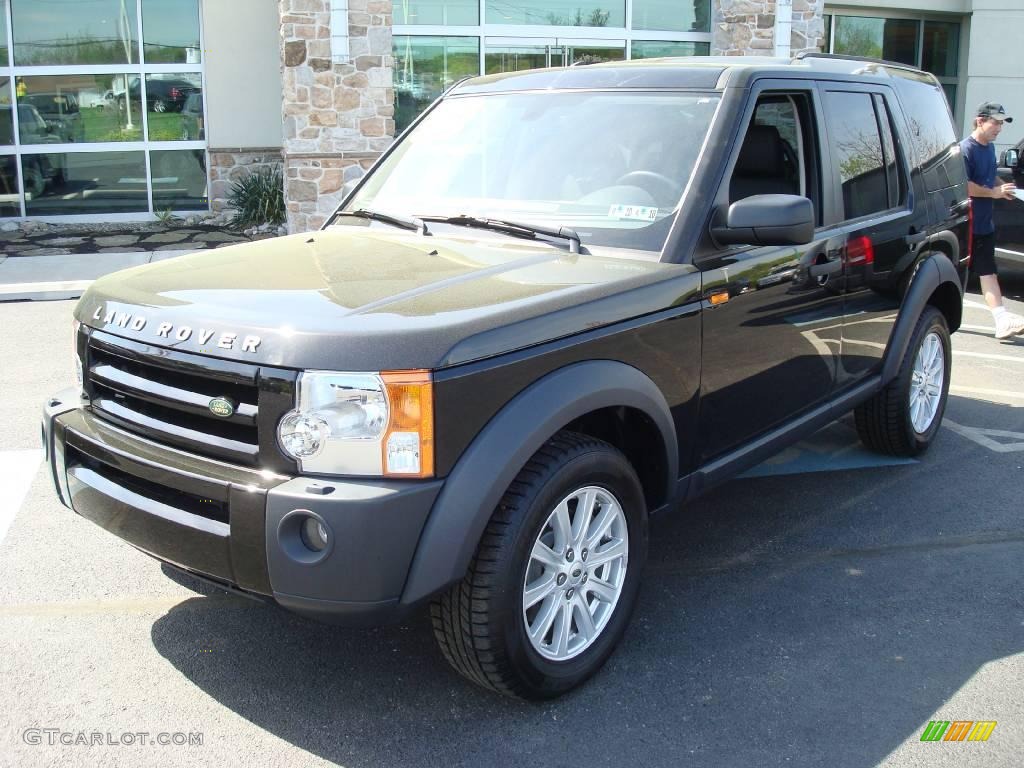 2008 LR3 V8 SE - Java Black Pearlescent / Ebony Black photo #3