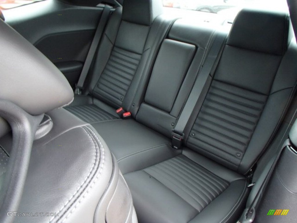 2013 Dodge Challenger R/T Rear Seat Photos