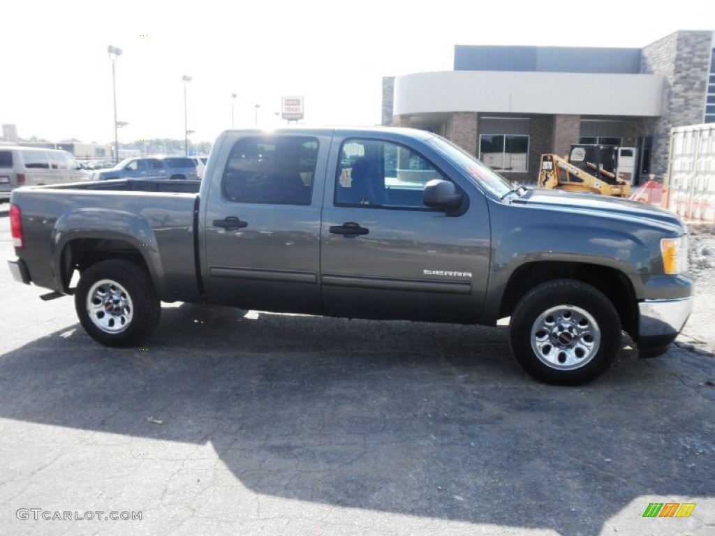 Gray Green Metallic GMC Sierra 1500