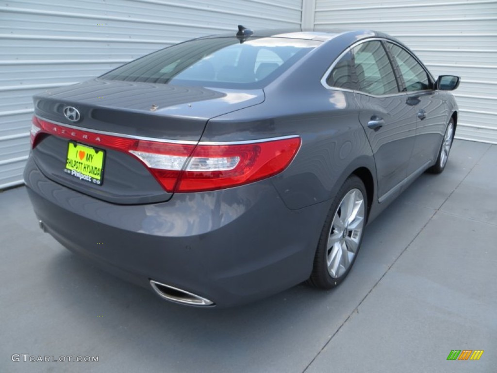 2013 Azera  - Smoke Gray Metallic / Graphite Black photo #4