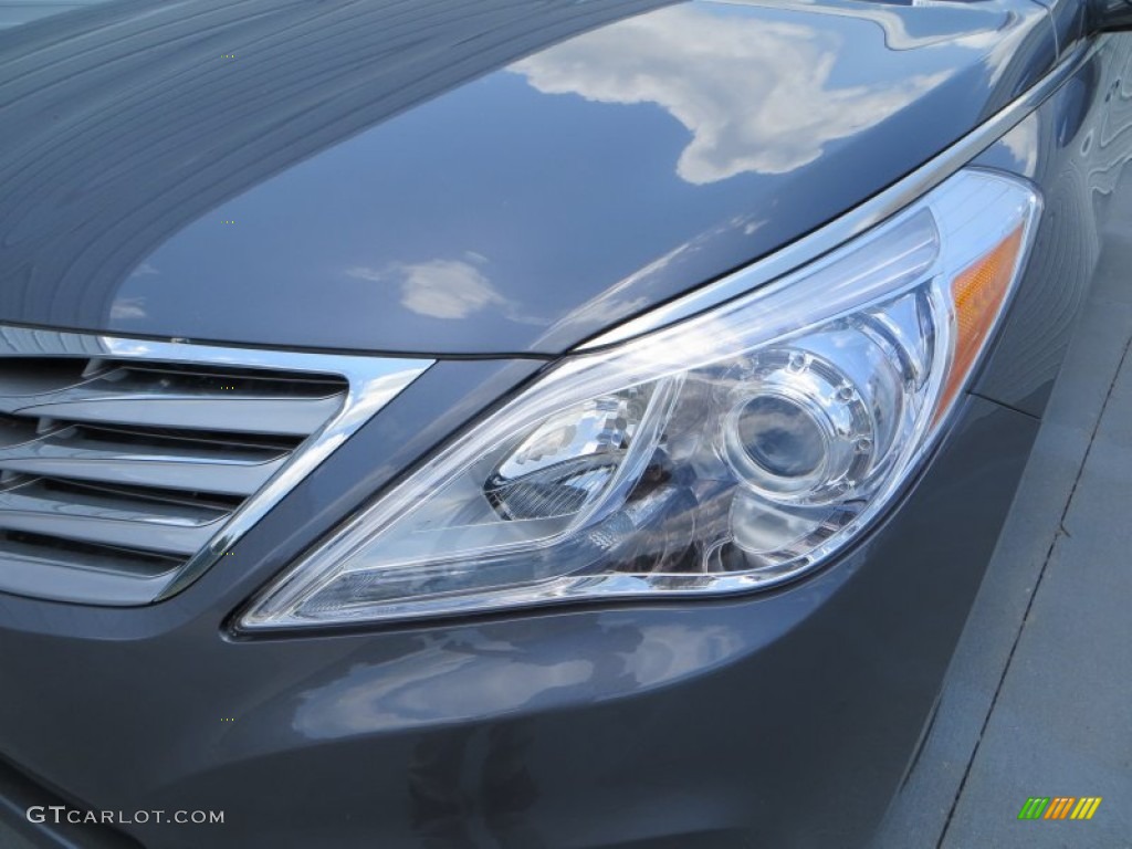 2013 Azera  - Smoke Gray Metallic / Graphite Black photo #9