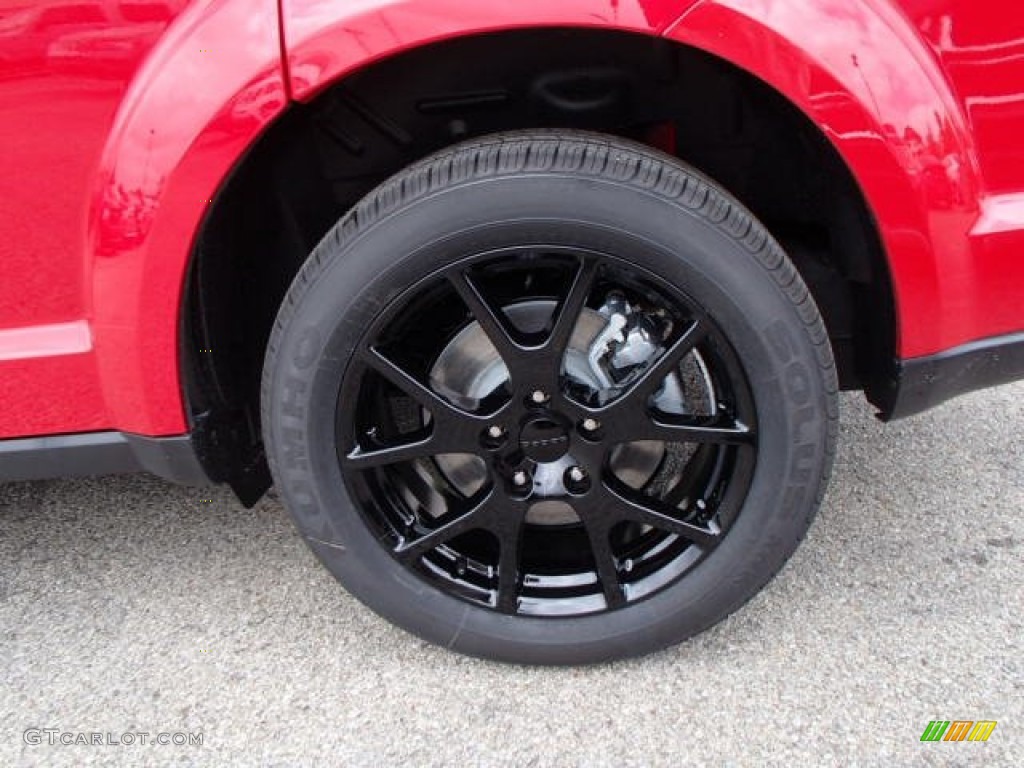 2013 Dodge Journey SXT Blacktop AWD Wheel Photo #82294352
