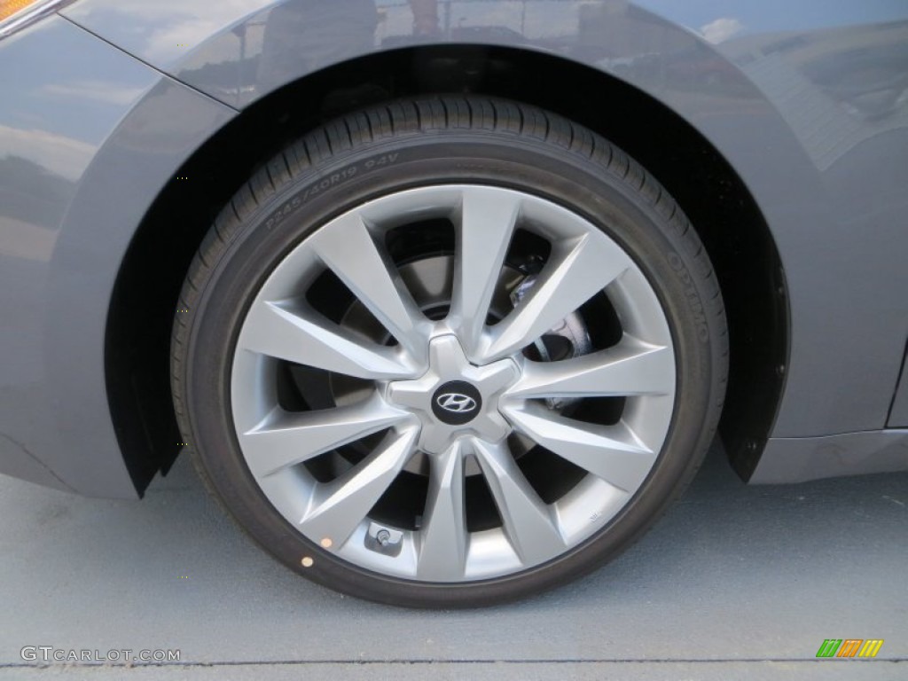 2013 Azera  - Smoke Gray Metallic / Graphite Black photo #10