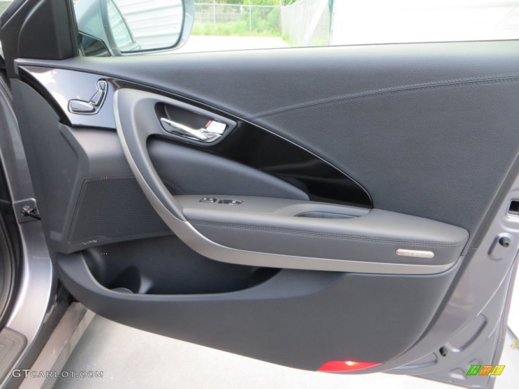 2013 Azera  - Smoke Gray Metallic / Graphite Black photo #14