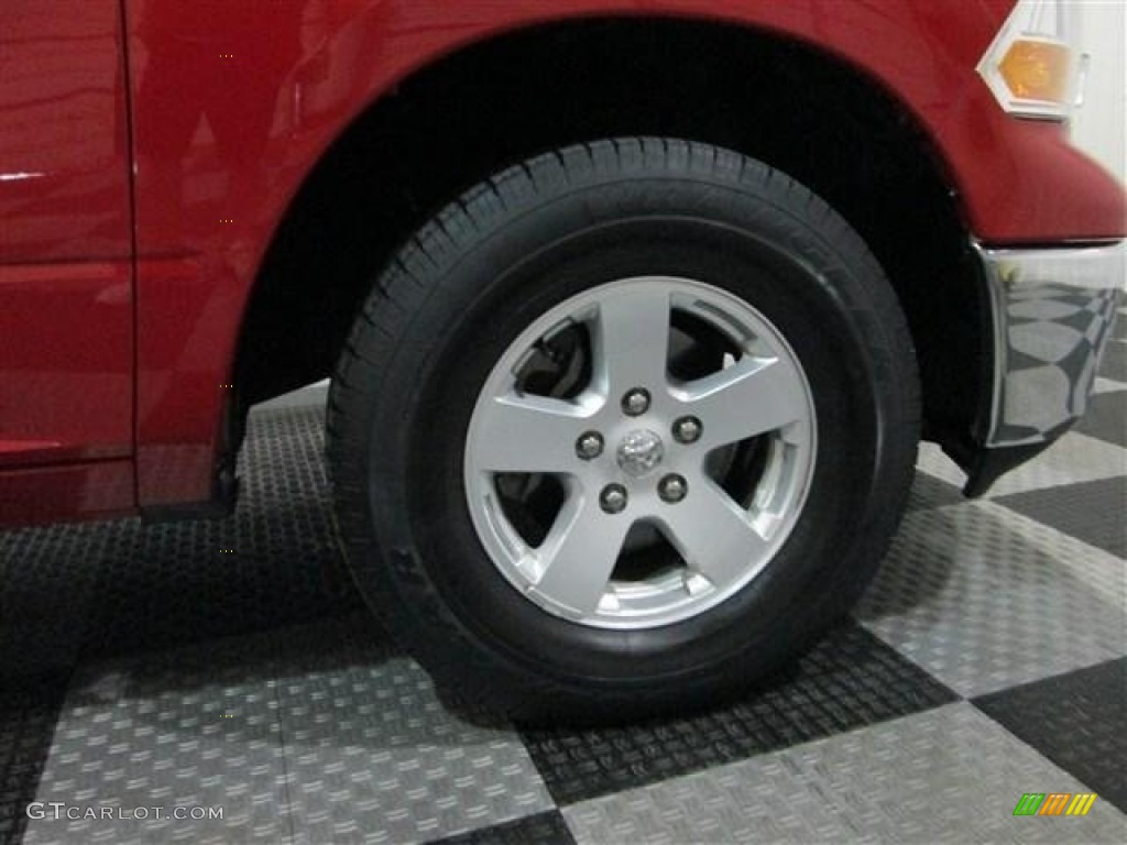 2010 Ram 1500 SLT Quad Cab 4x4 - Flame Red / Dark Slate/Medium Graystone photo #8