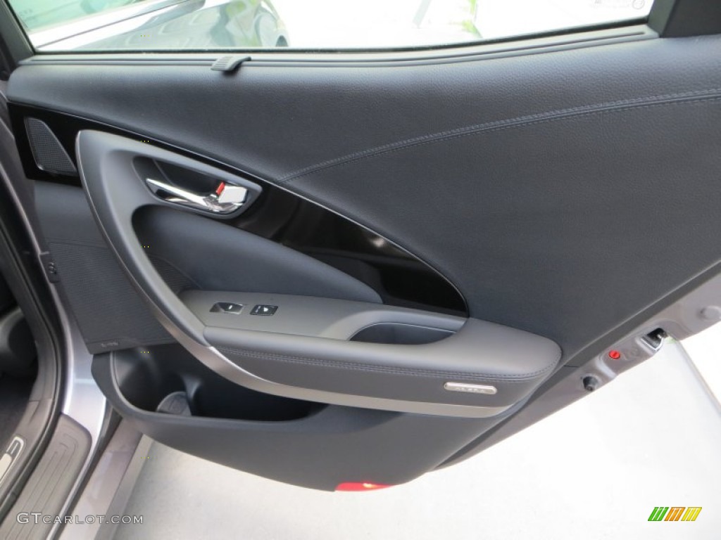 2013 Azera  - Smoke Gray Metallic / Graphite Black photo #17