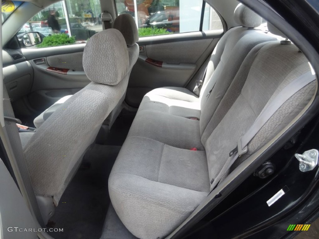 2004 Corolla LE - Black / Light Gray photo #12