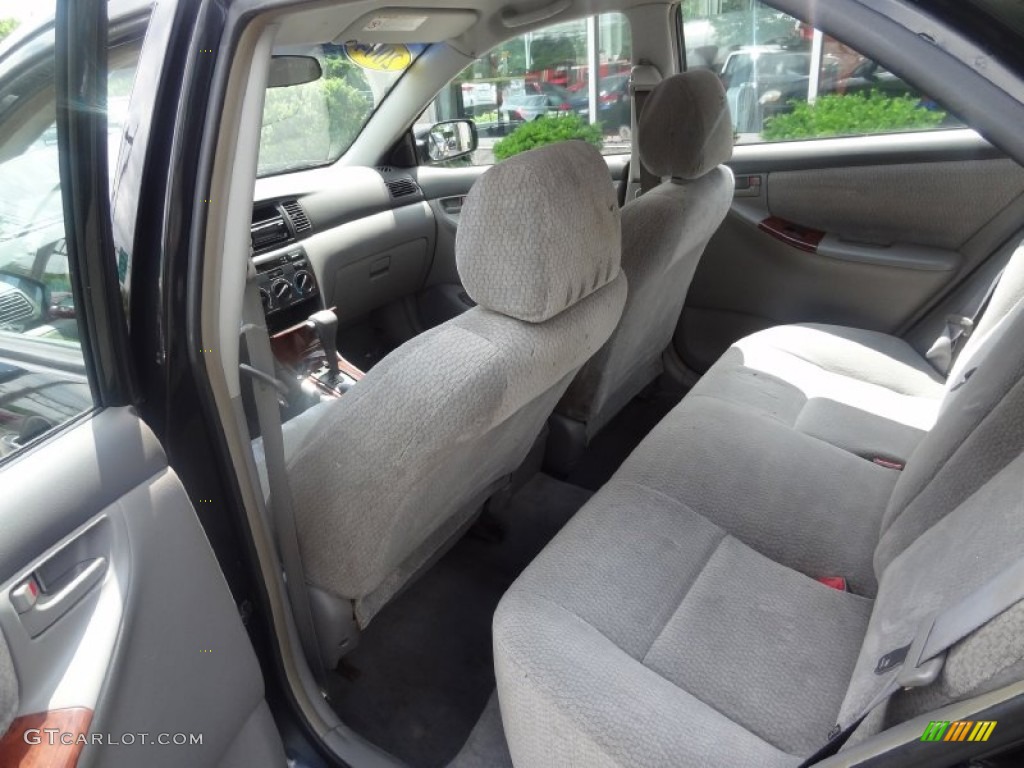 2004 Corolla LE - Black / Light Gray photo #13