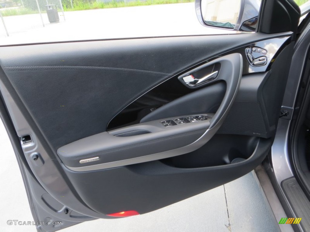 2013 Azera  - Smoke Gray Metallic / Graphite Black photo #20