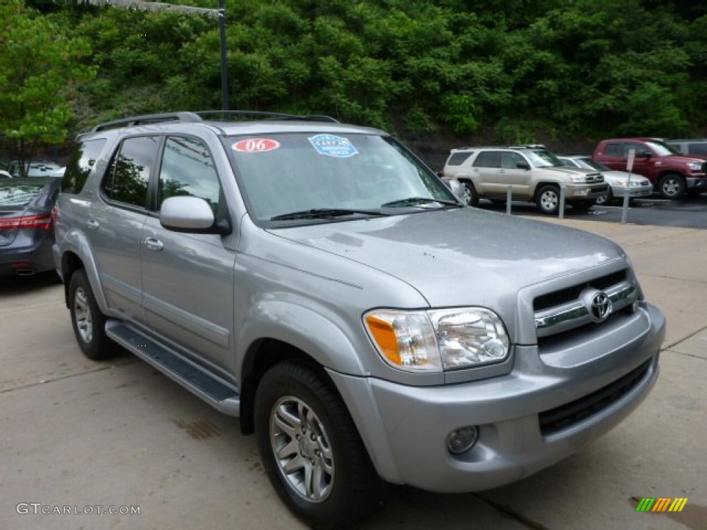 2006 Sequoia Limited 4WD - Silver Sky Metallic / Light Charcoal photo #1